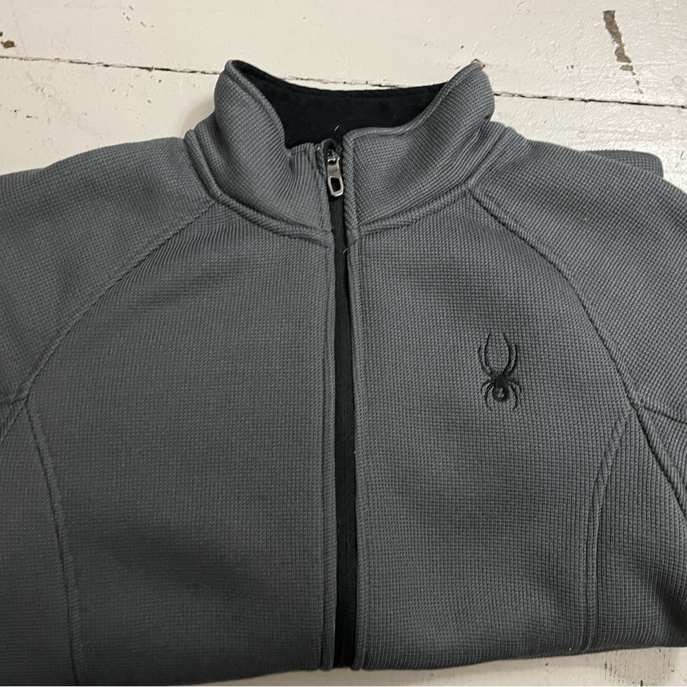 Spyder Men’s Gray Zip-Up (Worn Once)